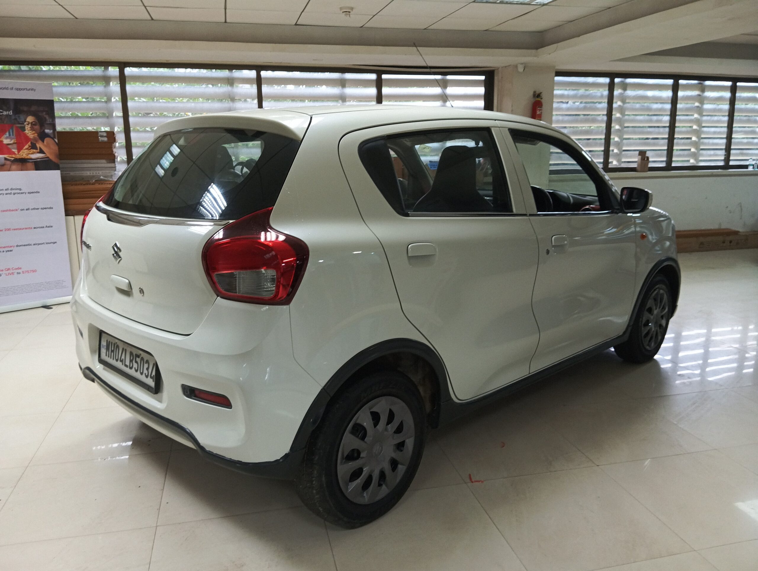 Celerio VXI CNG white