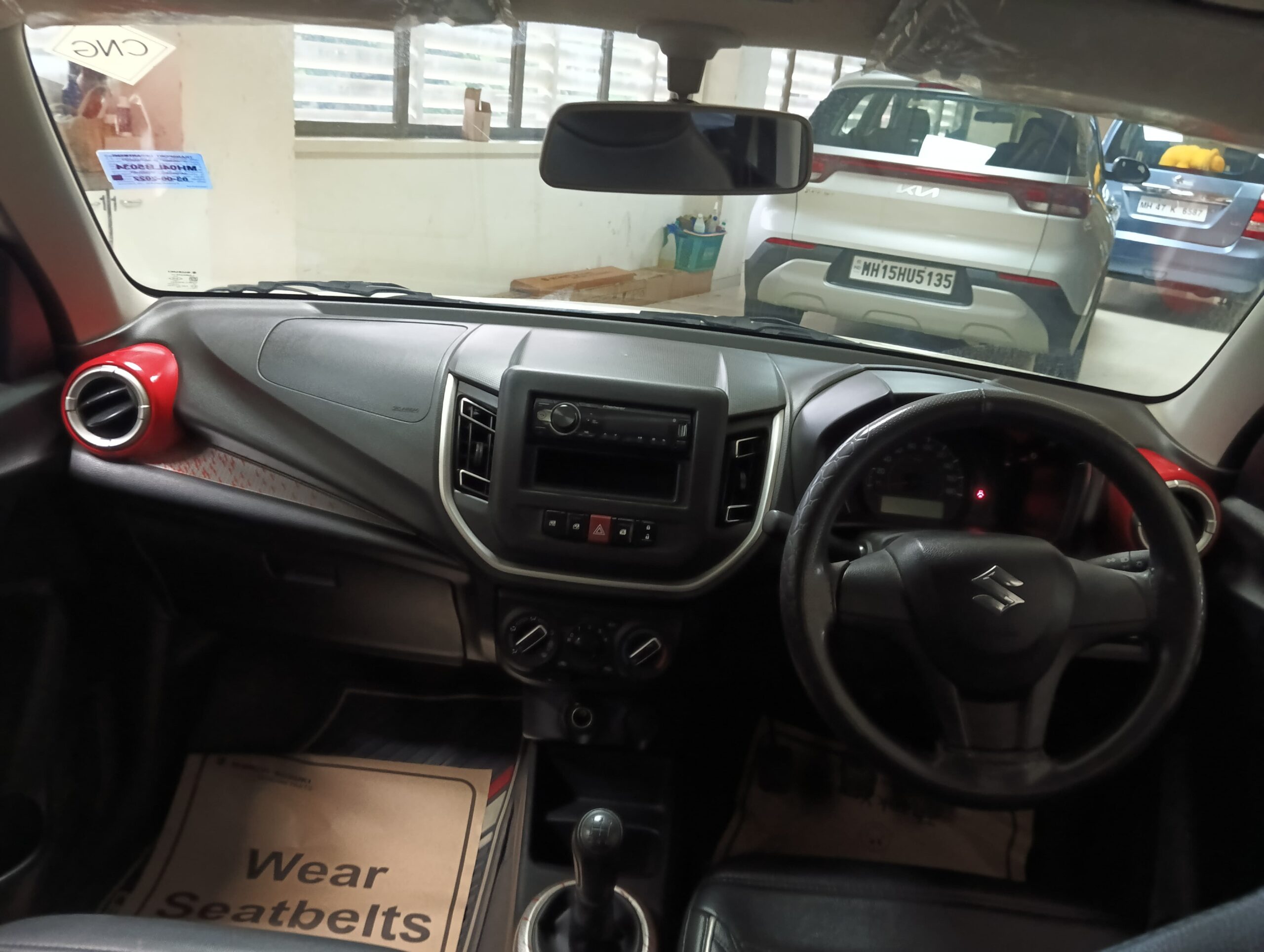 Celerio VXI CNG white